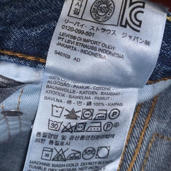 LEVI’S 511 slim fit jeans in melon drop mid wash size 30 x 32 - Picture 12 of 15